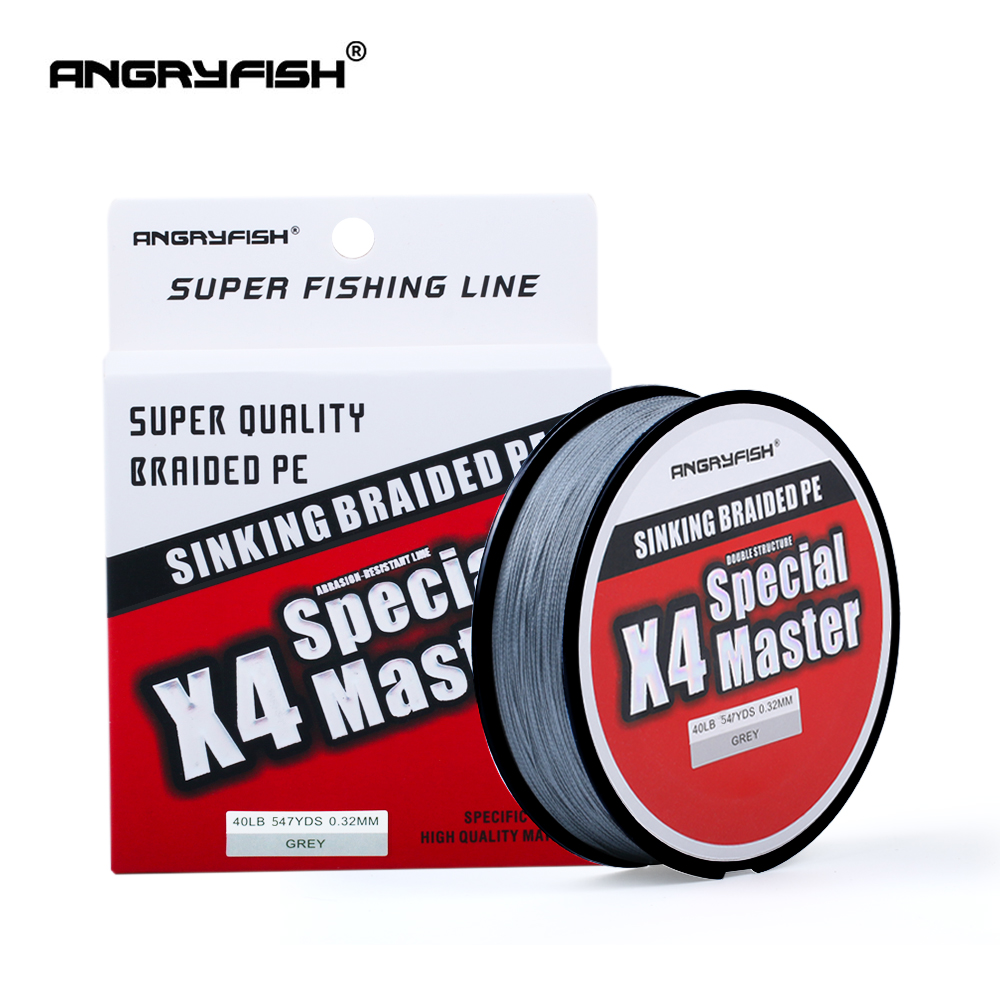 Braided Line - Angryfish X4 500M Master Series 4