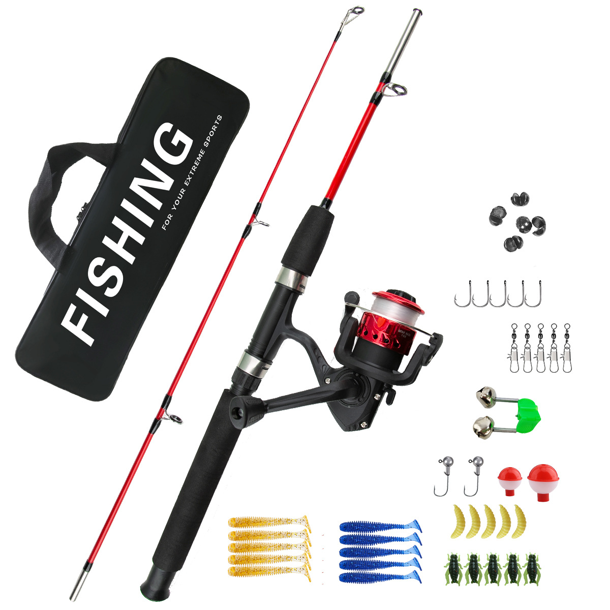 Удочка для зимней рыбалки из 2 – обзор и цена Ice Fishing Line