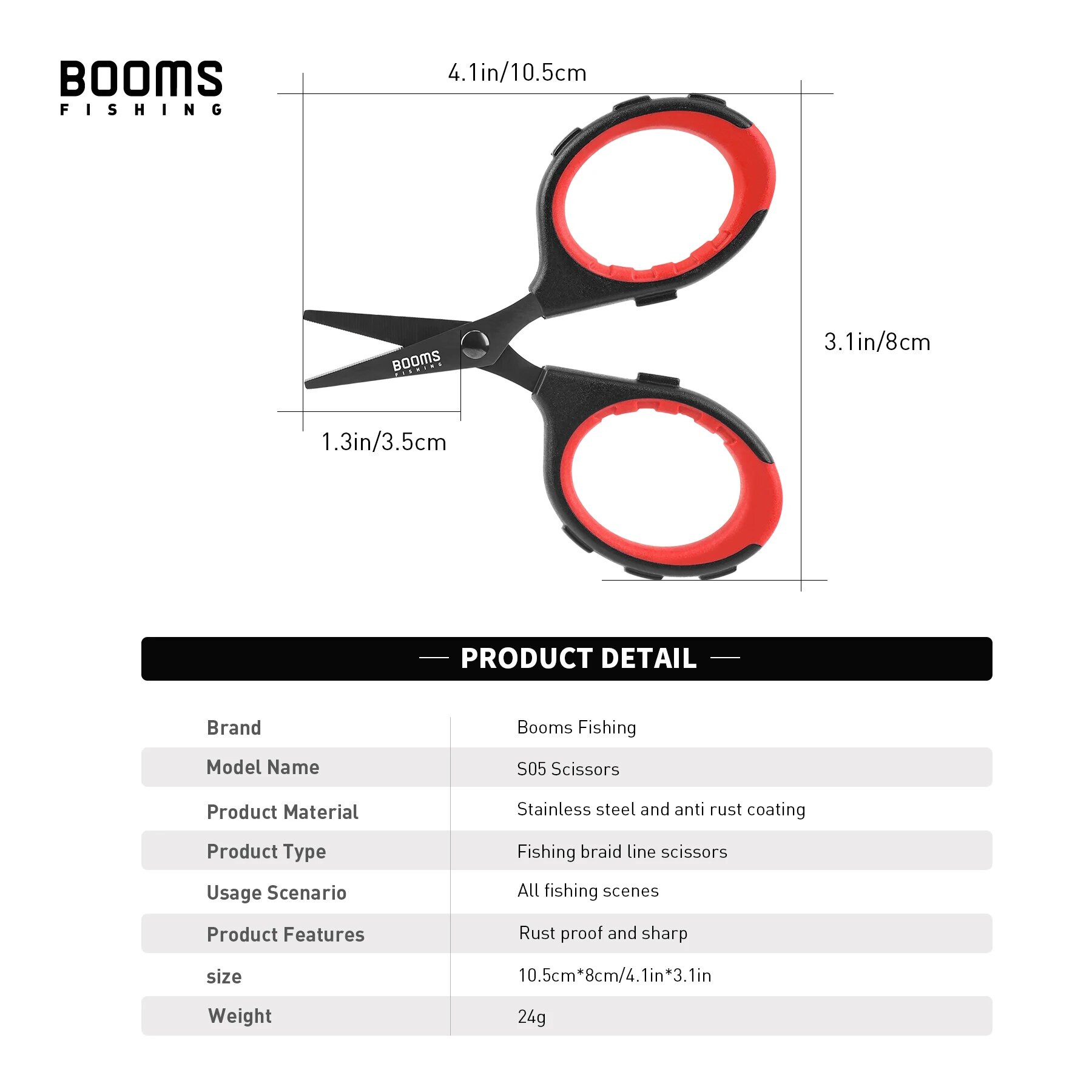 Boms Fishing S05 плетеные ножн – обзор и цена Fishing Line Cutter