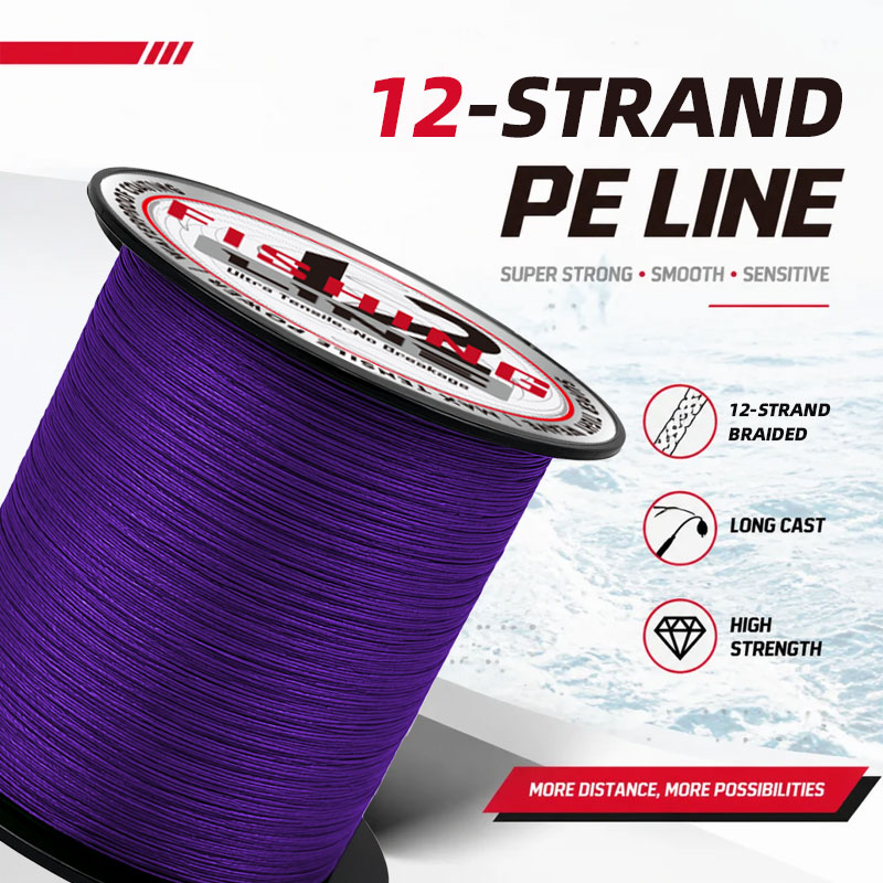 Плетеная рыболовная леска PE L – обзор и цена Braided Line