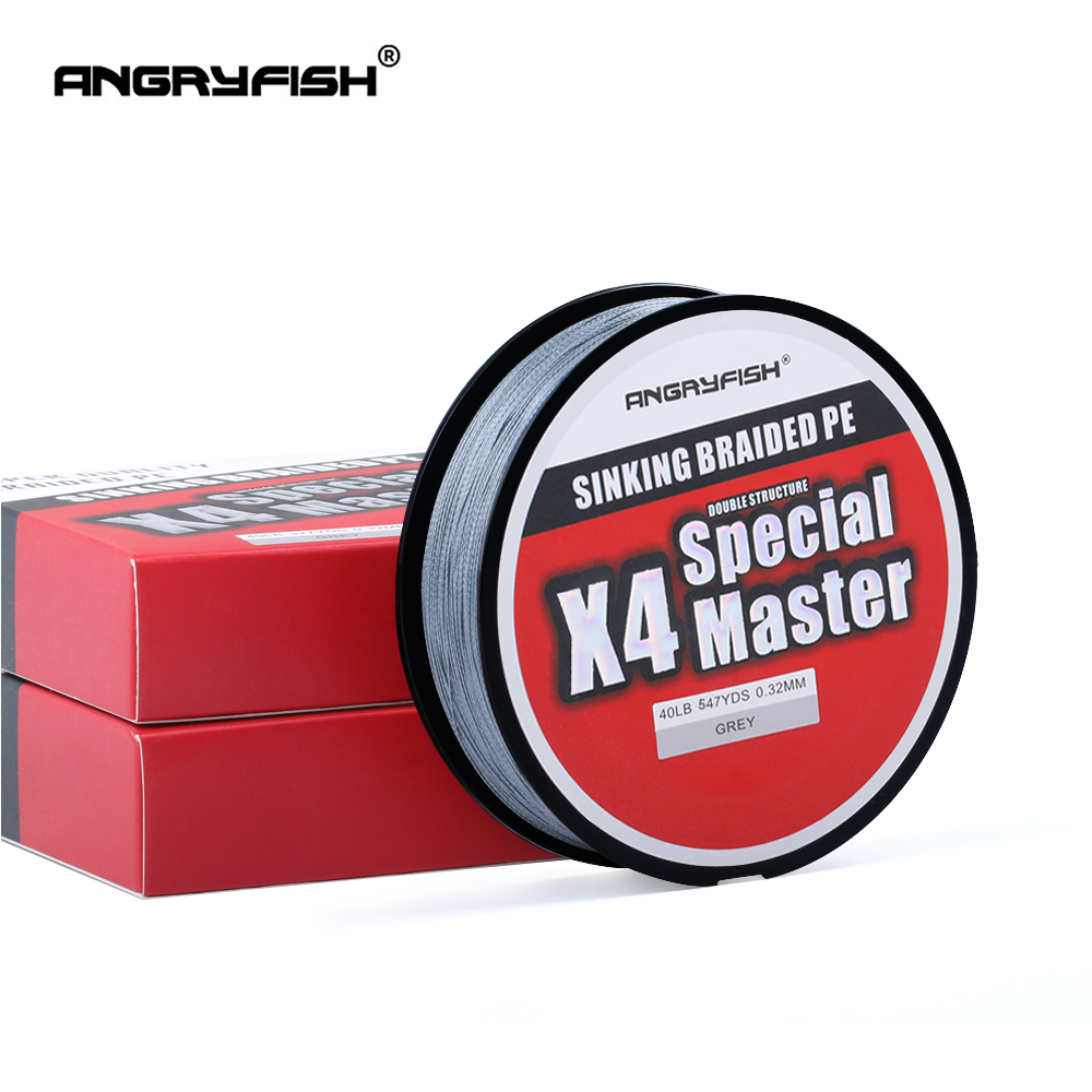 Angryfish X4 500M Master Serie – обзор и цена Braided Line